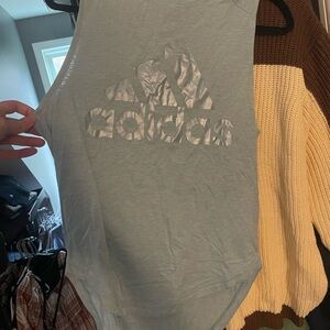 Adidas Light baby blue Tee